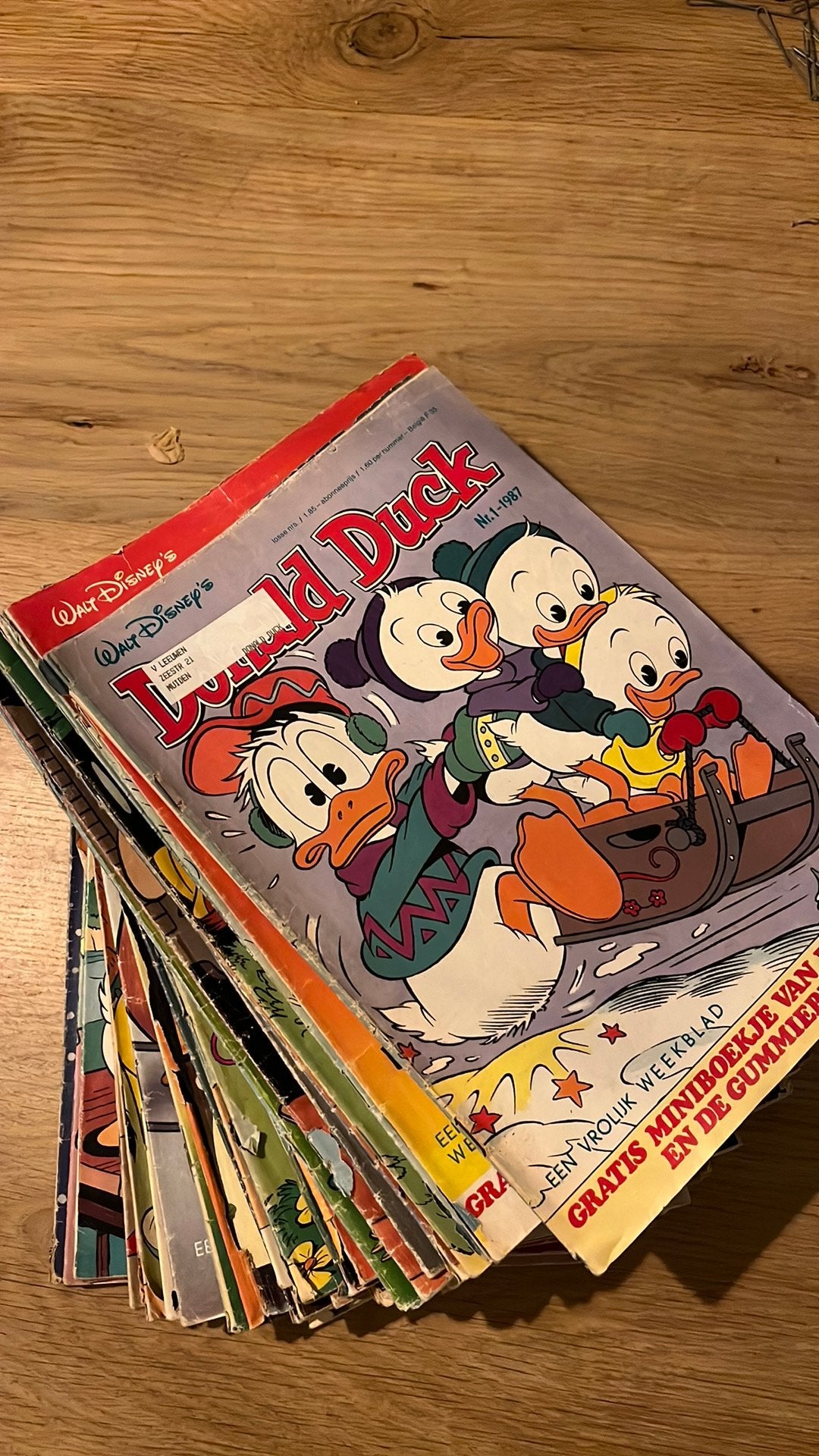 Donald duck jaargang 1987, Gelezen, Complete serie of reeks, Europa, Ophalen of Verzenden