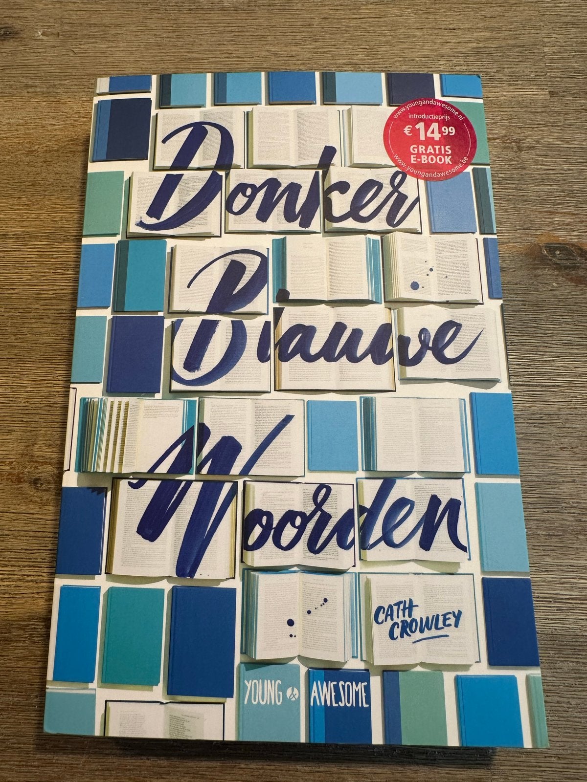Donkerblauwe Woorden - Cath Crowley (Nederlandstalig), Ophalen of Verzenden, Gelezen, Nederland