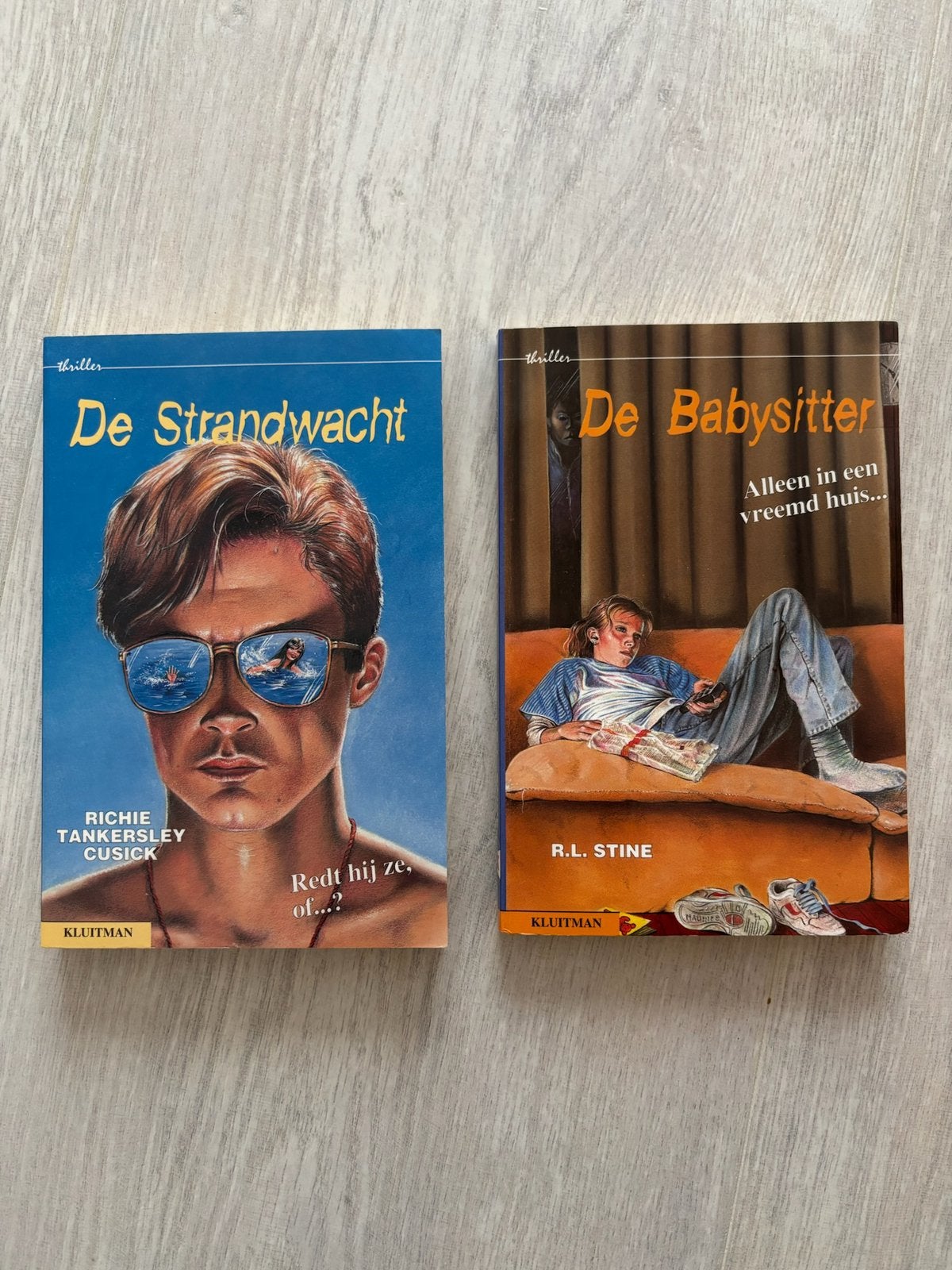 2 Kluitman thrillers ( De Babysitter & De Strandwacht), Ophalen of Verzenden