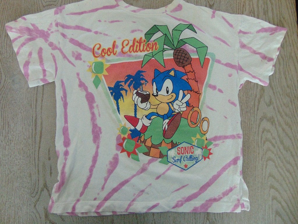 Zara T-shirt Sonic maat 116 shirt korte mouwen, Meisje, Ophalen of Verzenden, Zo goed als nieuw, Zara