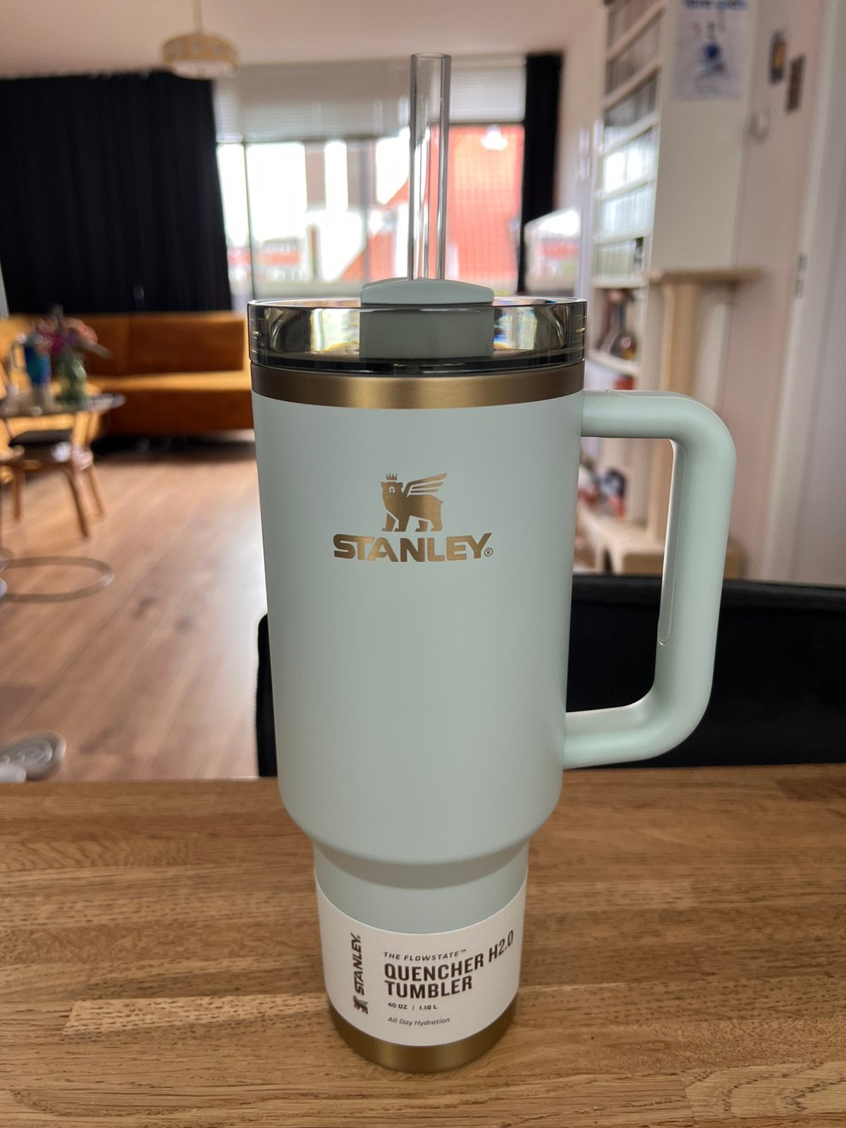 Stanley Quencher - 40 oz - Gilded Celadon, Ophalen of Verzenden, Nieuw