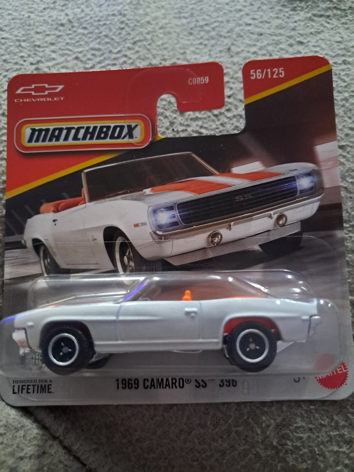 Matchbox 1969 Camaro SS 396 Chevrolet cabriolet nieuw in ovp, Ophalen of Verzenden, Nieuw, Auto