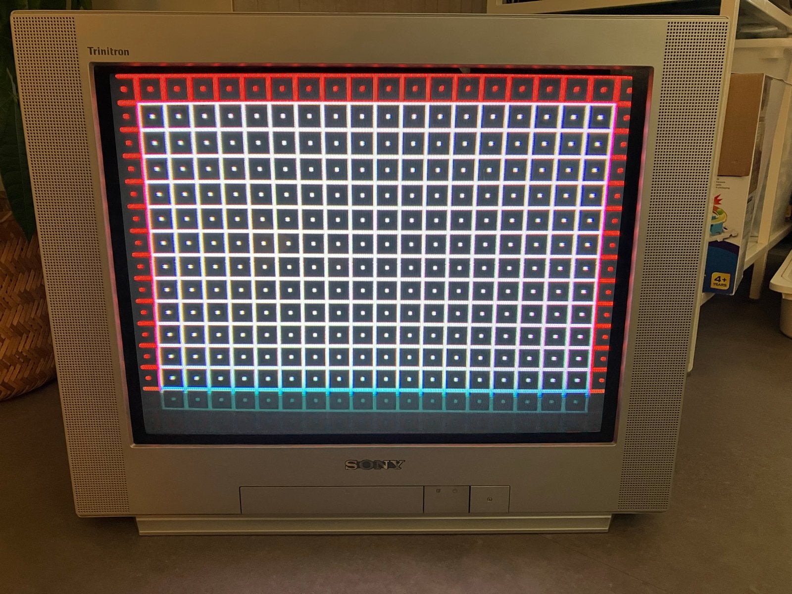 Sony Trinitron KV-21FX30B 50/60HZ RGB Retro TV, Audio, Tv en Foto, Vintage Televisies, Gebruikt, 40 tot 60 cm, Sony, Ophalen