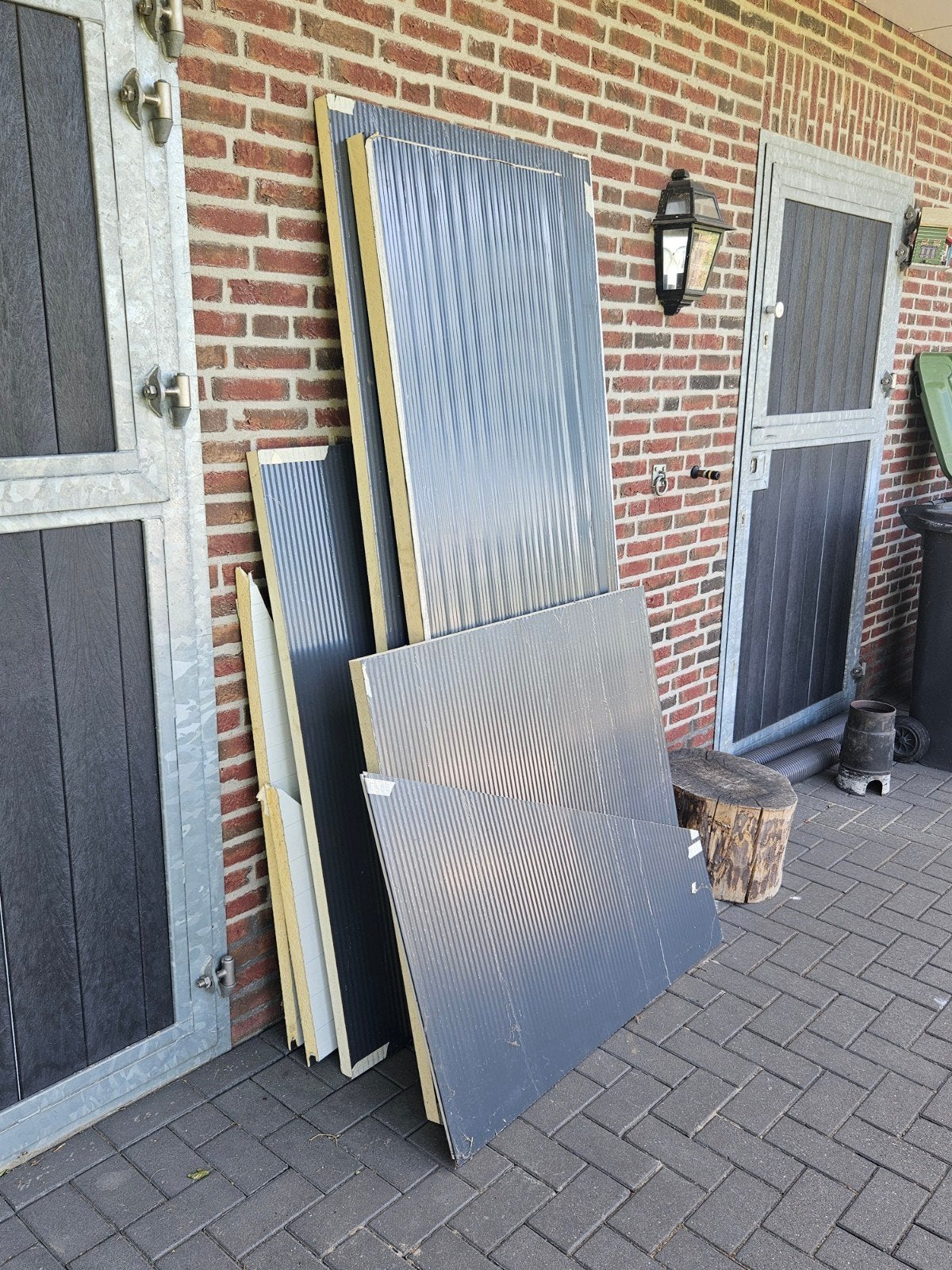 sandwich paneel, Doe-het-zelf en Verbouw, Ophalen