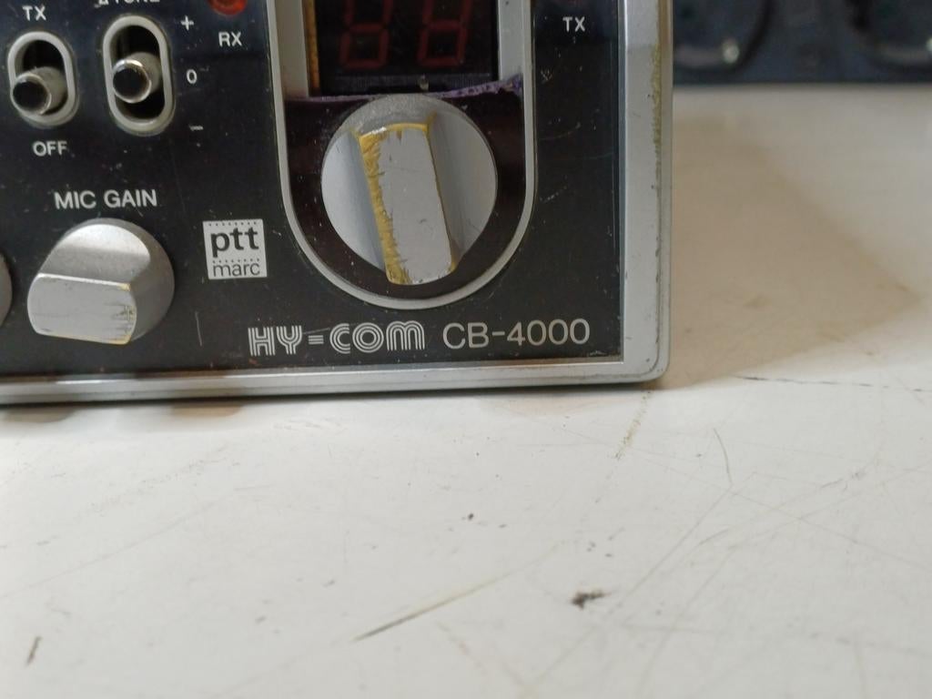 Hy-Com CB-4000 Transceiver 27mc bakkie met microfoon, Ophalen of Verzenden