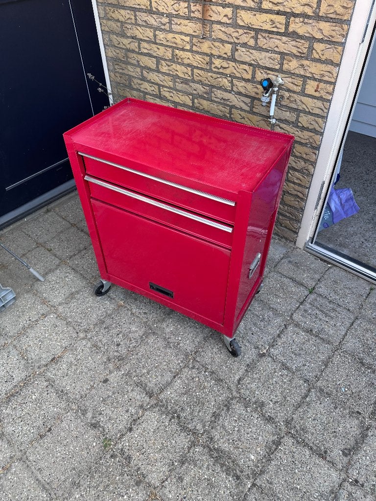 gereedschapwagen, Ophalen, Gebruikt