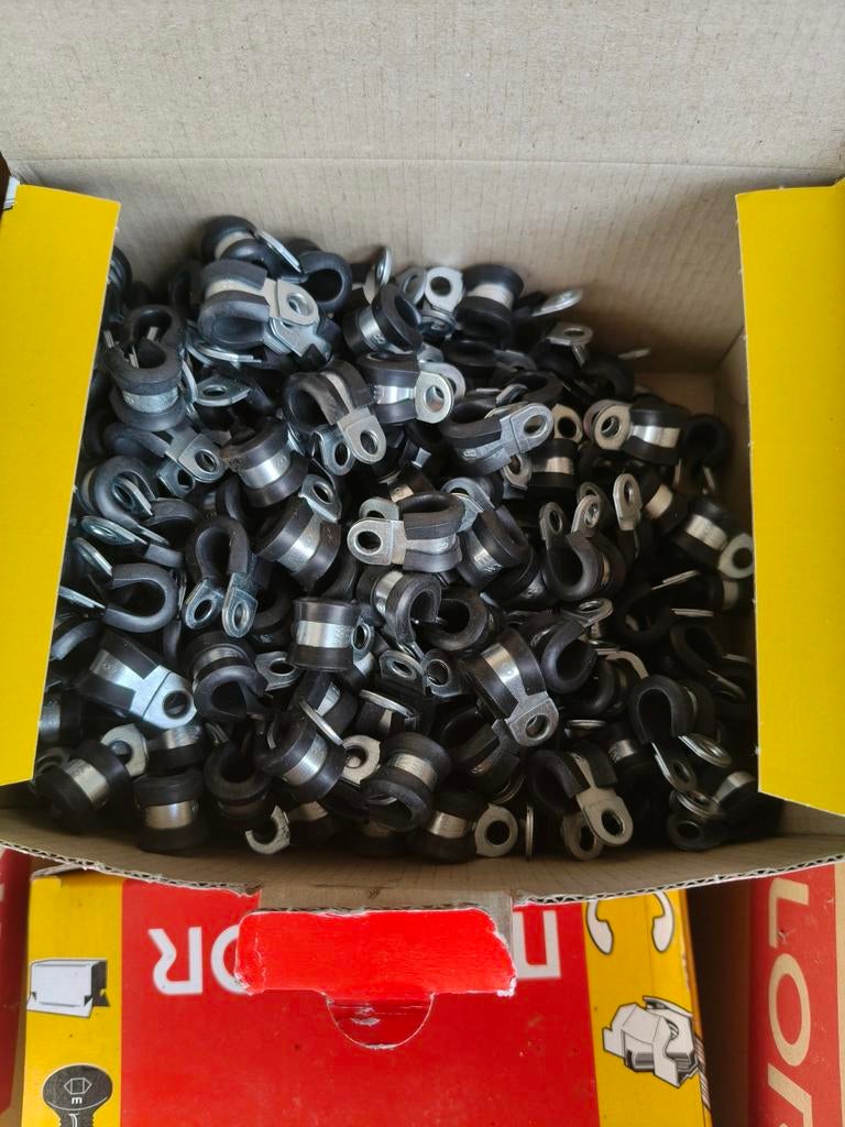 P-Clip kabelklem 8-12mm 10.000 stuks, Ophalen, Minder dan 50 mm