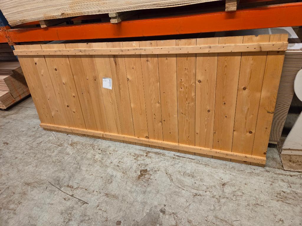 Houten paneel 111x267 cm