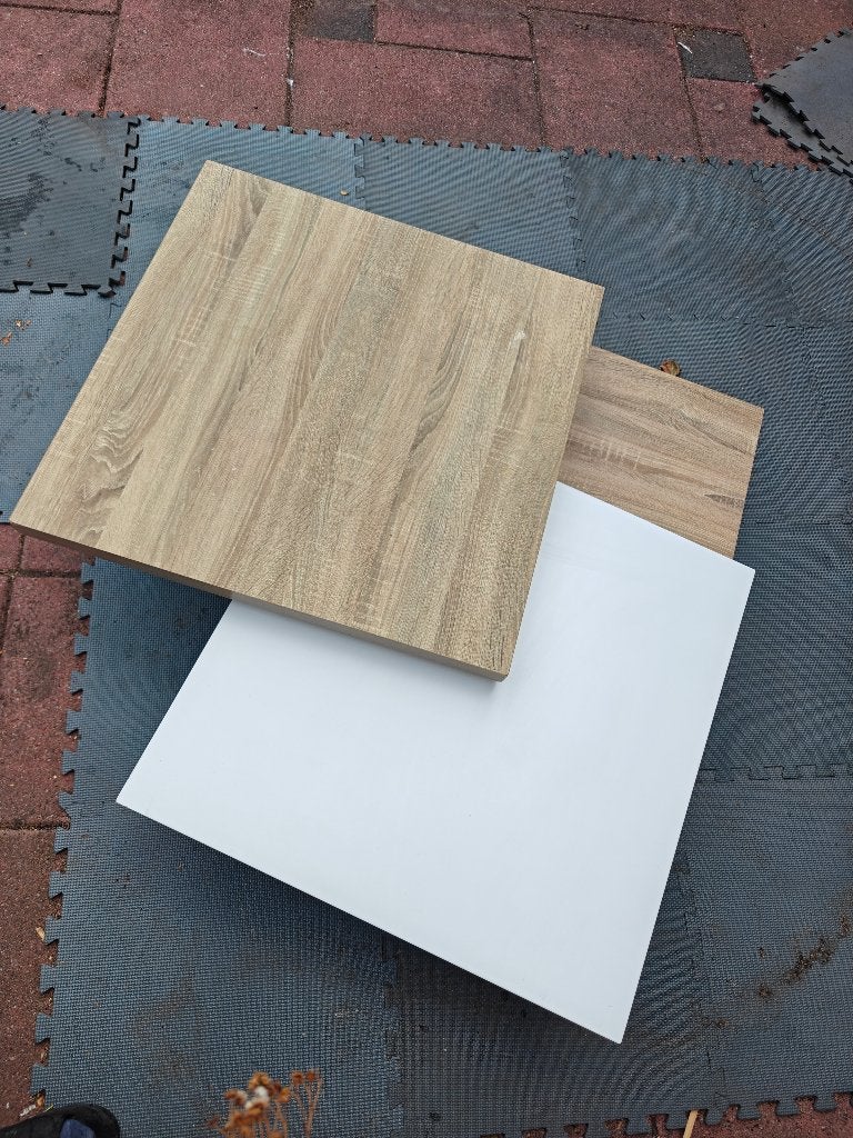Kave home salontafel, Ophalen, 100 tot 150 cm, Vierkant, 50 tot 100 cm