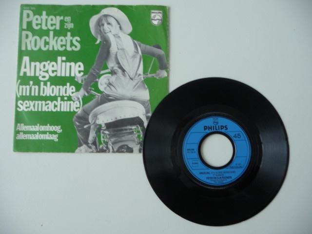 single PETER KOELEWIJN -ANGELINE - Philips Records, 1973, Ophalen of Verzenden, Gebruikt, Pop