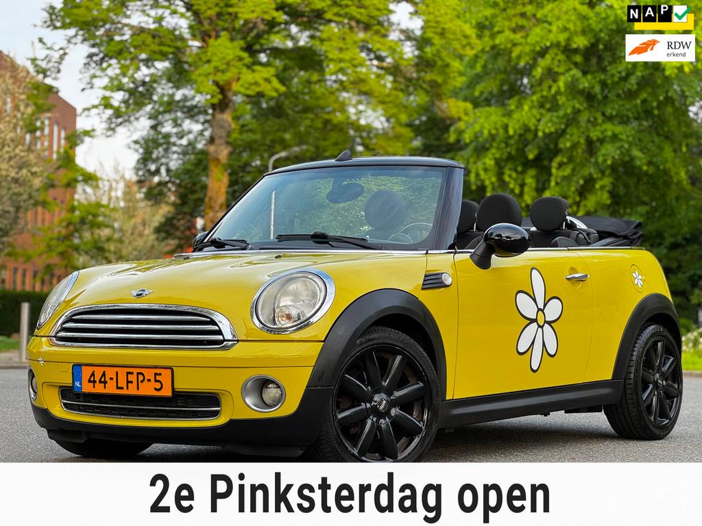 Mini Mini Cabrio 1.6 Cooper Pepper|APK13-05-2027|AIRCO|PSENS, Auto's, Mini, Gebruikt, 4 cilinders, Cabriolet, 4 stoelen