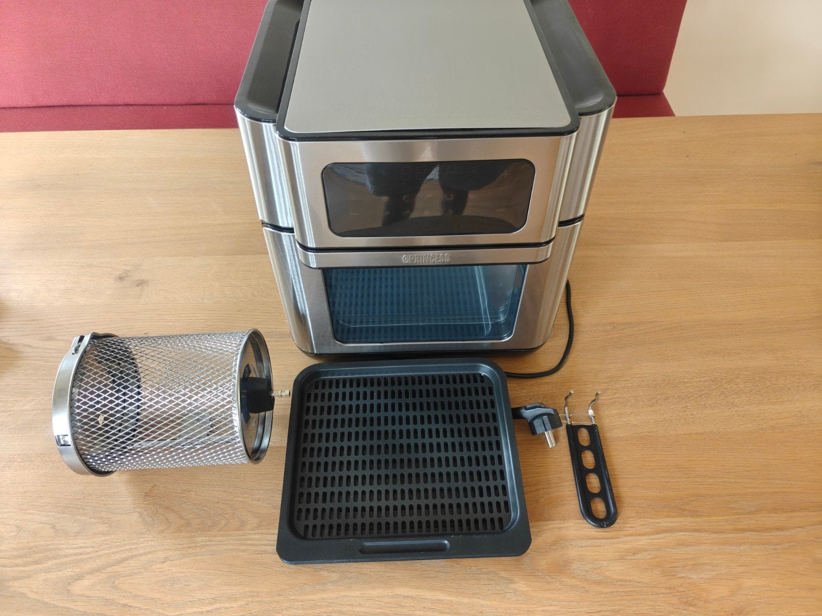 Princess aerofryer oven 10L inhoud, Ophalen, Zo goed als nieuw, Airfryer