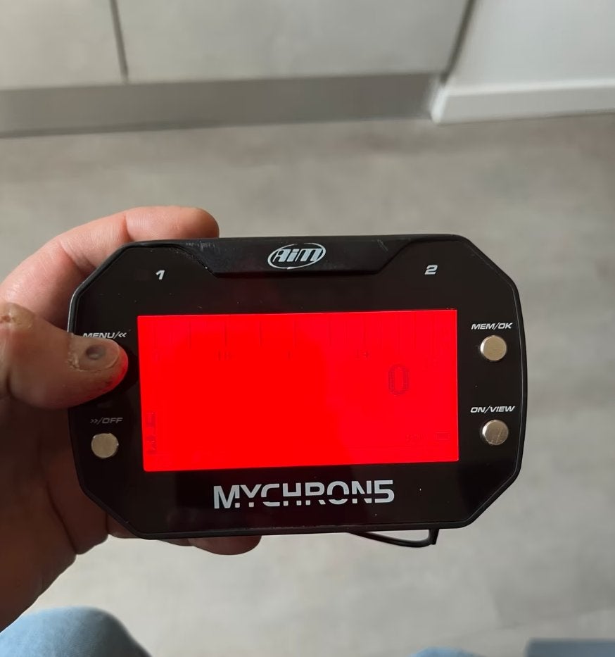 AIM mychron 5, Sport en Fitness, Karting, Ophalen of Verzenden, Zo goed als nieuw