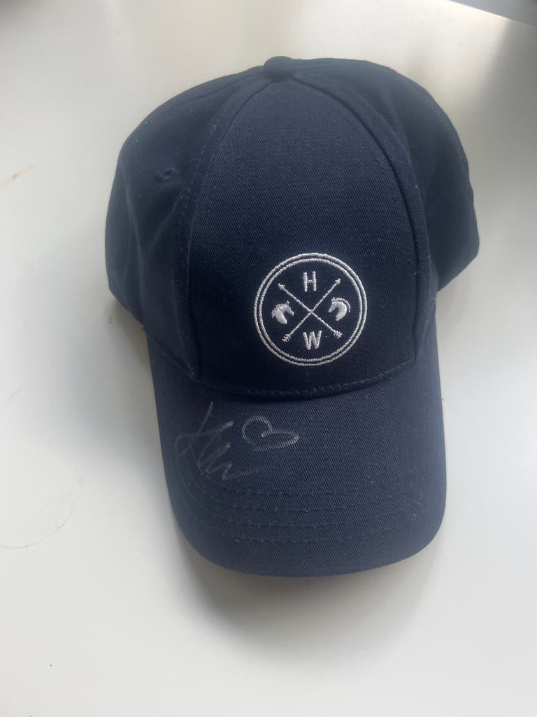 Hoefwijzer Honkbalpet met handtekening van Fenna, Ophalen of Verzenden, Zo goed als nieuw, One size fits all, Pet
