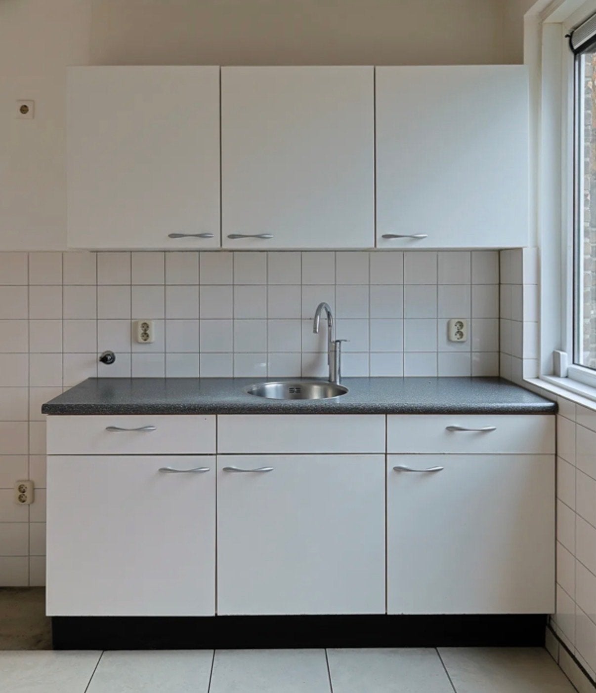 Bruynzeel keuken (reeds gedemonteerd), Ophalen, Gebruikt, Wit, Enkelwandige keuken