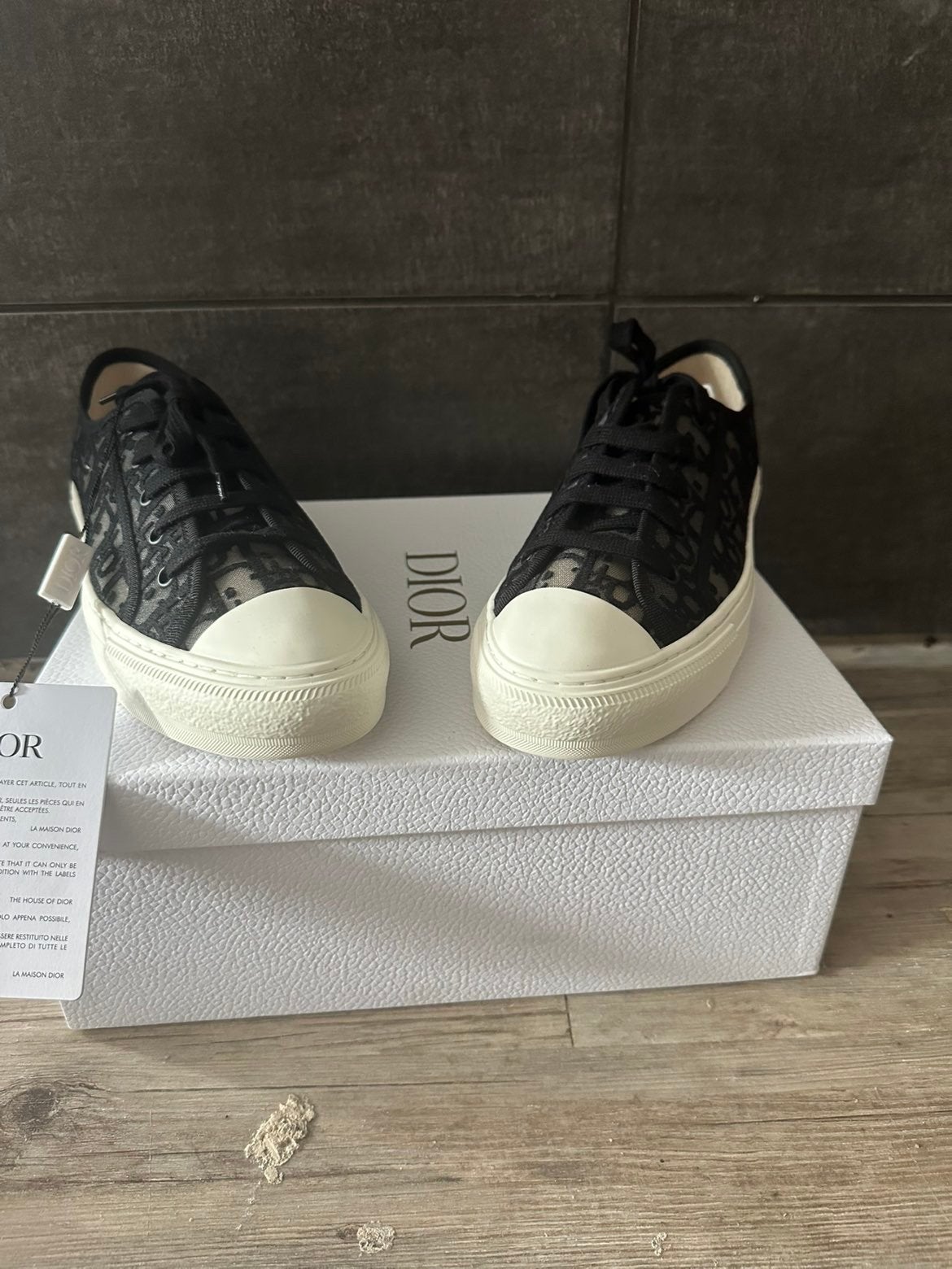 Dior B23 Sneakers Maat 42, Zwart, Nieuw, Ophalen of Verzenden, Sneakers of Gympen
