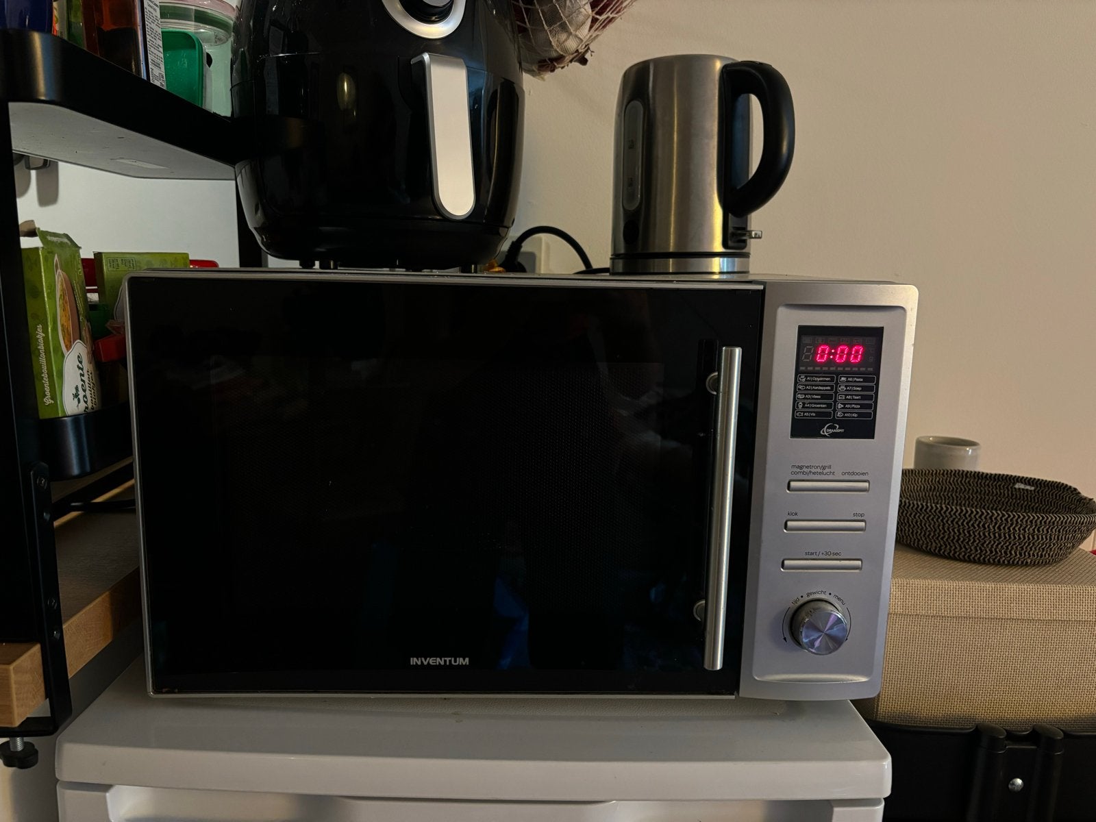 Inventum Combimagnetron, Witgoed en Apparatuur, Magnetrons, Ophalen, Combimagnetron, Grill, Zo goed als nieuw
