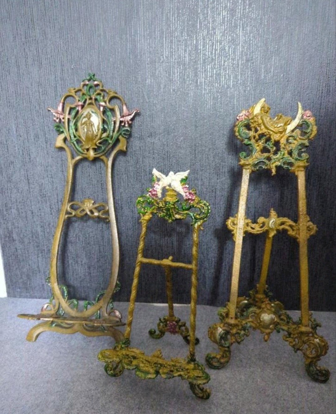 Antieke Art Nouveau  style Schildersezel / Boekenstandaard, Ophalen of Verzenden