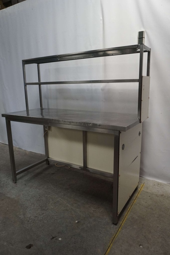 RVS werktafel werkbank tafel  | 160x70, Zakelijke goederen, Gebruikt, RVS Meubilair, Niet ingevuld, Niet ingevuld