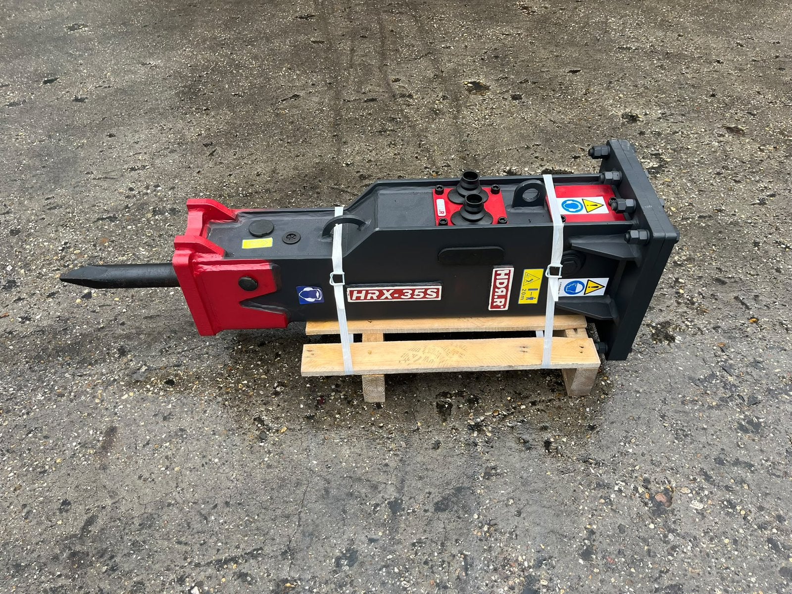 nieuwe Hydraram HDR.R HRX-35S hydraulische sloophamer., Ophalen