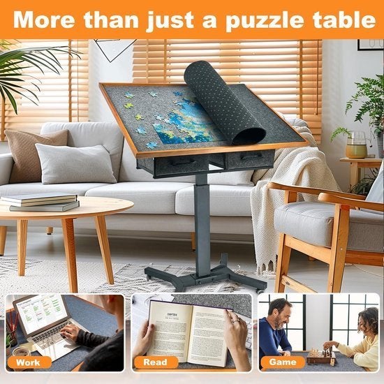 Puzzeltafel – Puzzelbord – Puzzelstation – Puzzelstandaard, Corvance B.V., Verzenden, Nieuw, Corvancebol@gmail.com