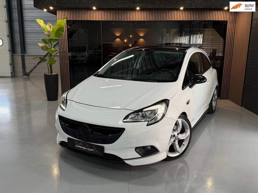 Opel Corsa 1.0 Turbo OPC Line CRUISE/PDC/AIRCO/ELECRMN/FULL, Auto's, Voorwielaandrijving, Gebruikt, Origineel Nederlands, Onderhoudsboekje