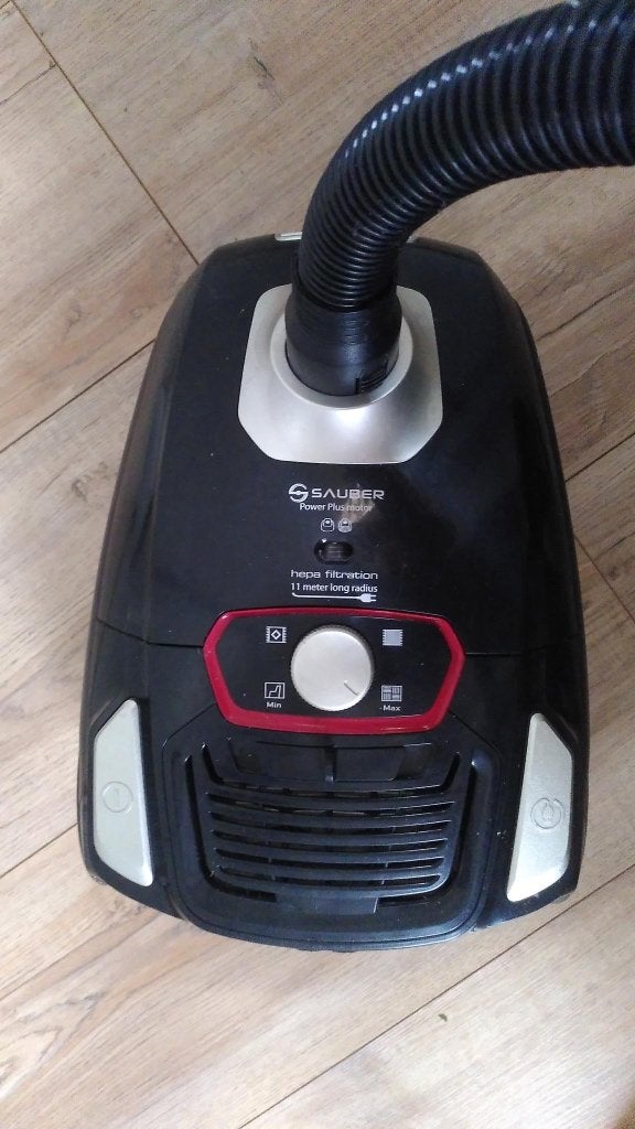 Stofzuiger SAUBER Power Plus motor, Overige merken, Gebruikt, Minder dan 1200 watt, Steelstofzuiger