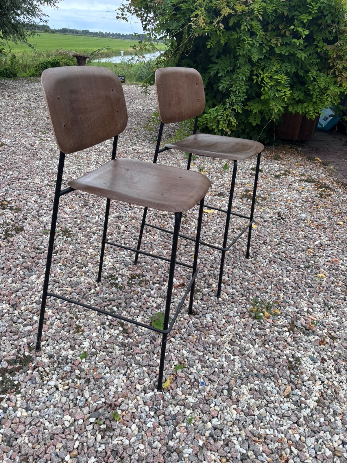 Barstoelen Barkrukken Hay, Huis en Inrichting, Ophalen, 60 tot 90 cm, Nieuw, Metaal