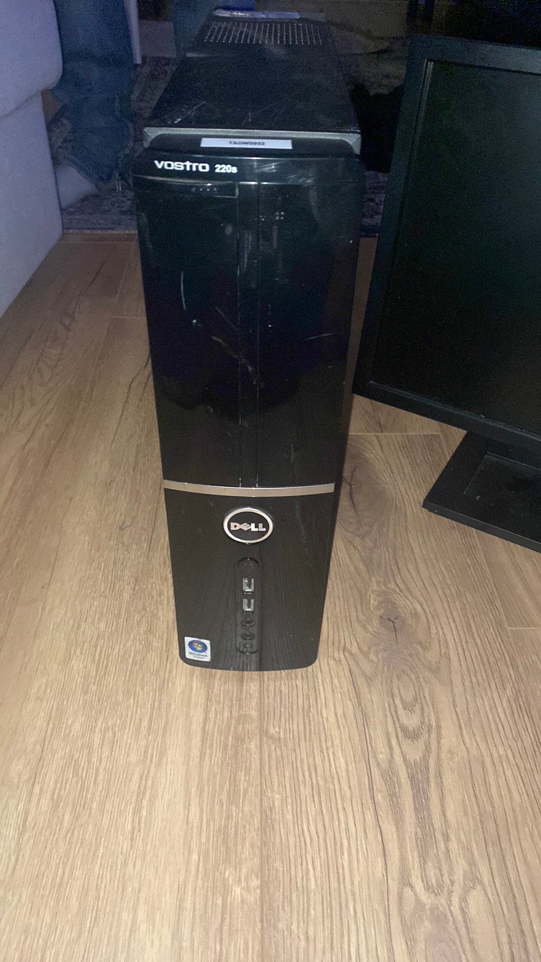 Dell monitor + pc, Computers en Software, Desktop Pc's, Ophalen of Verzenden, Gebruikt