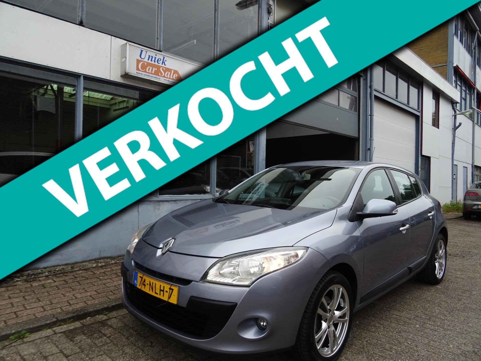 Renault Mégane 1.6 Celsium, Euro 5, Gebruikt, 4 cilinders, Blauw