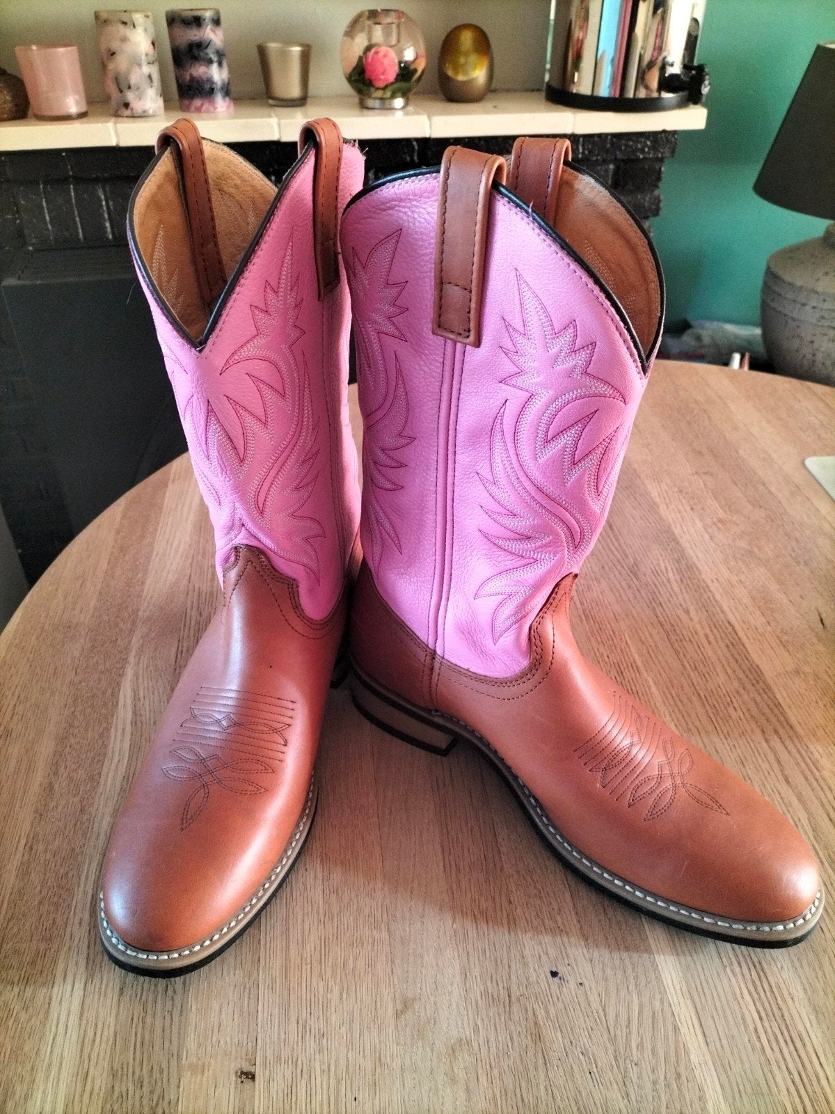 Nieuwe cowboy laarzen mt 43, Ophalen of Verzenden, Nieuw, Zwart, Hoge laarzen