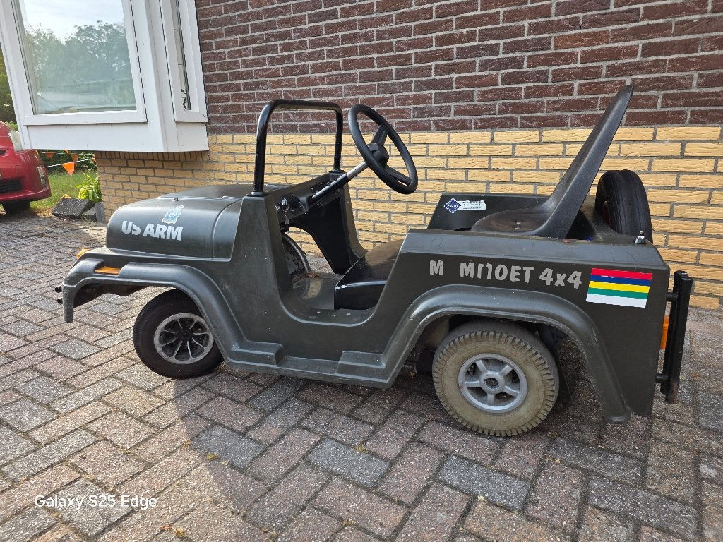 Zelfbouw kar op basis van een Scoot mobiel, Ophalen, Gebruikt