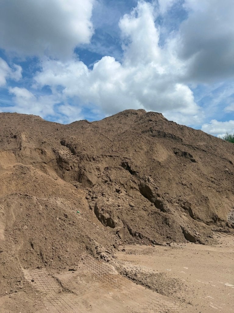 Ophoogzand, Ophalen, Nieuw, Ophoogzand