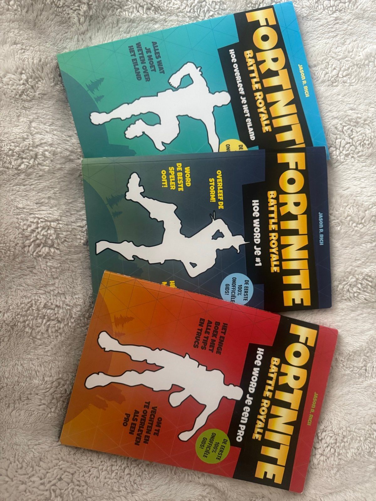 3 Fortnite Battle Royale boeken - Tips en Gidsen, Ophalen of Verzenden, Gebruikt, Overige genres, Vanaf 7 jaar