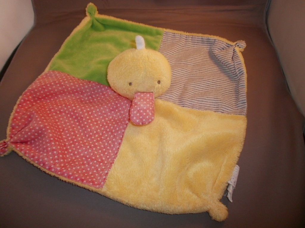 c9 Wibra eend doekje velours en katoen gestipt en gestreept, Overige merken, Ophalen of Verzenden, Zo goed als nieuw, Middelgroot (20 tot 80 cm)