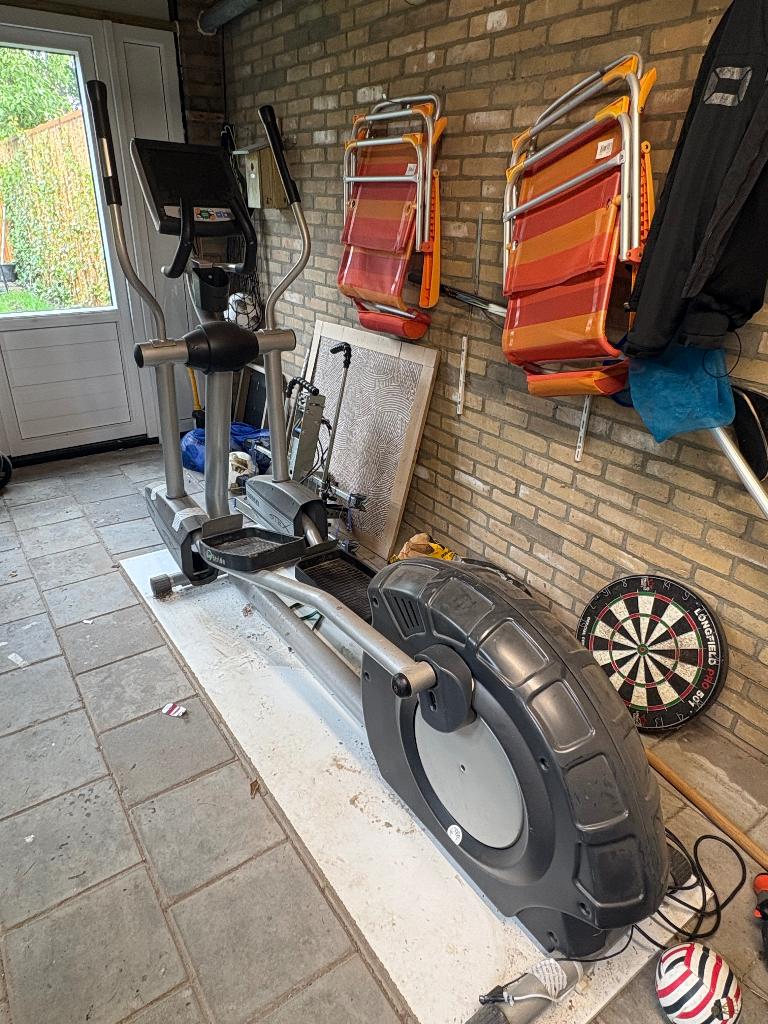 Cross fit apparaat, Sport en Fitness, Ophalen, Gebruikt, Aluminium, Crosstrainer