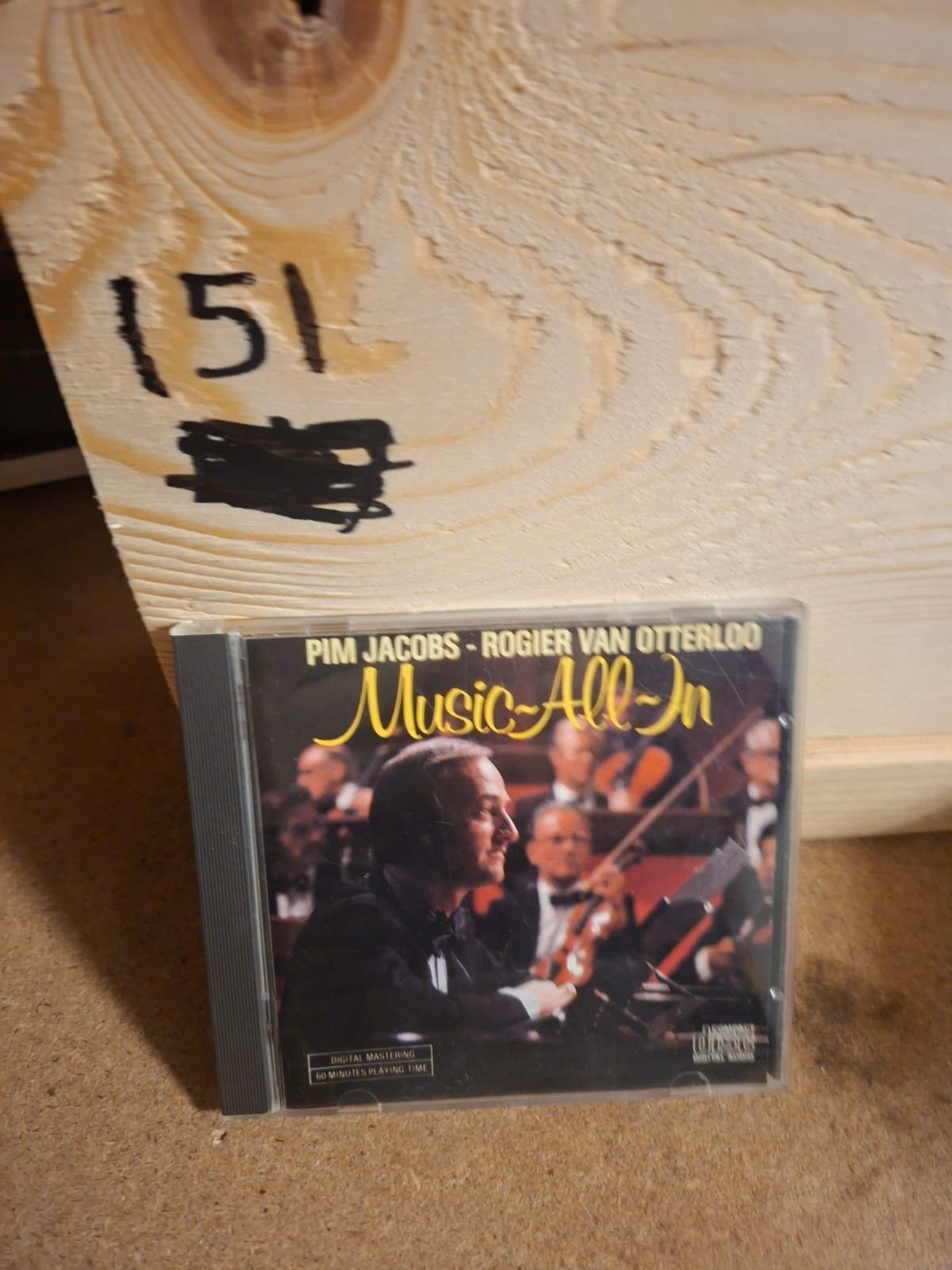 Pim Jacobs & Rogier van Otterloo - Music-All-In CD, Cd's en Dvd's, Ophalen of Verzenden, Gebruikt, Album