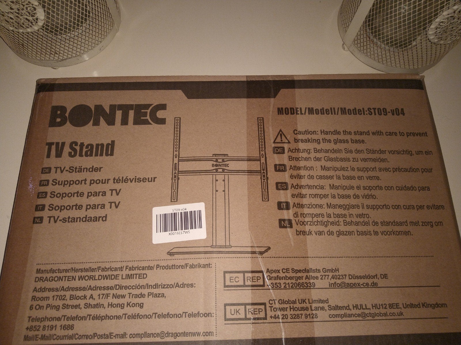 BONTEC TV Standaard ST09-v04 - Nieuw in doos, Ophalen, Nieuw