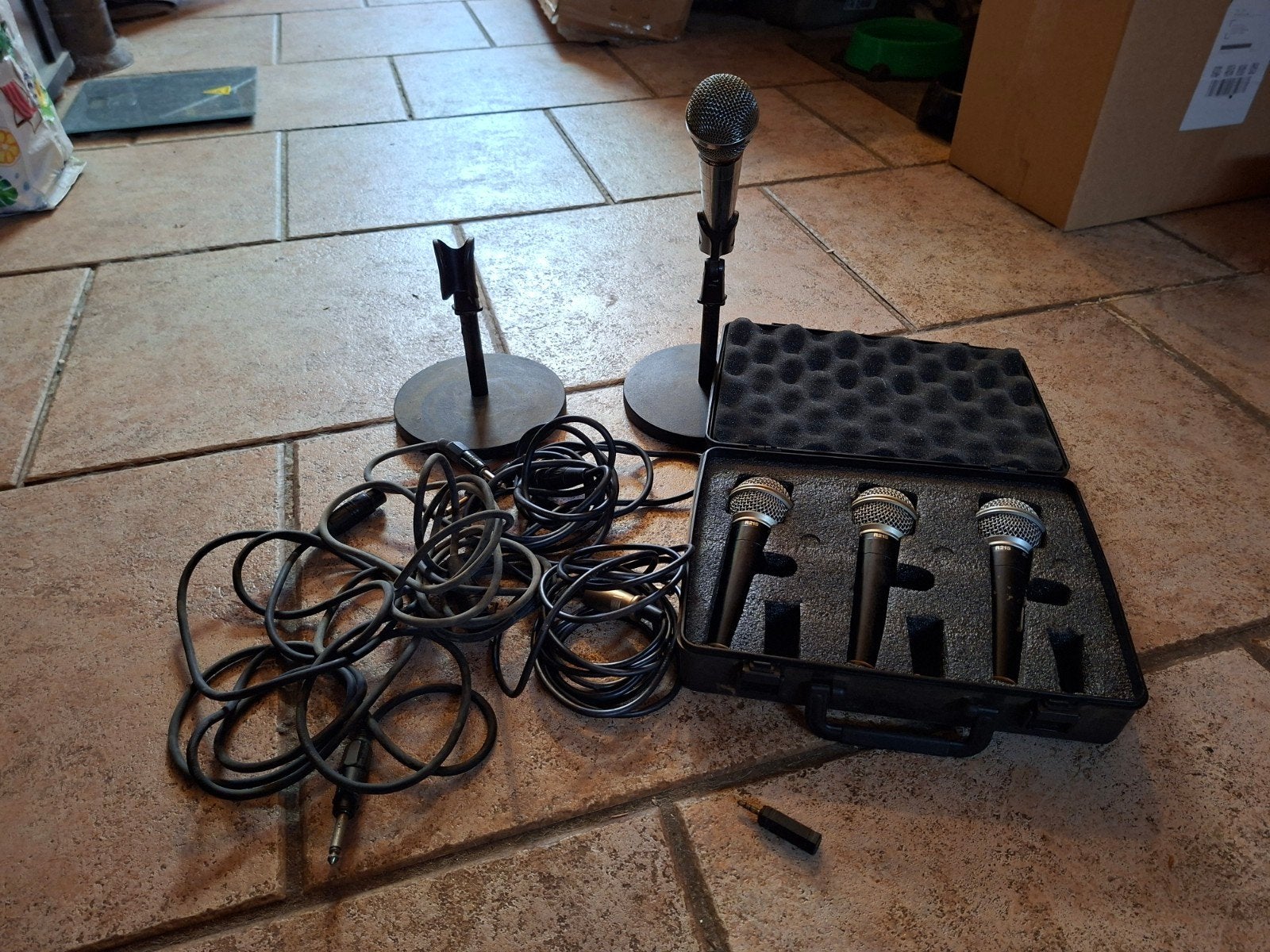 Samson R21S Microfoon Set met Koffer en Kabels, Ophalen