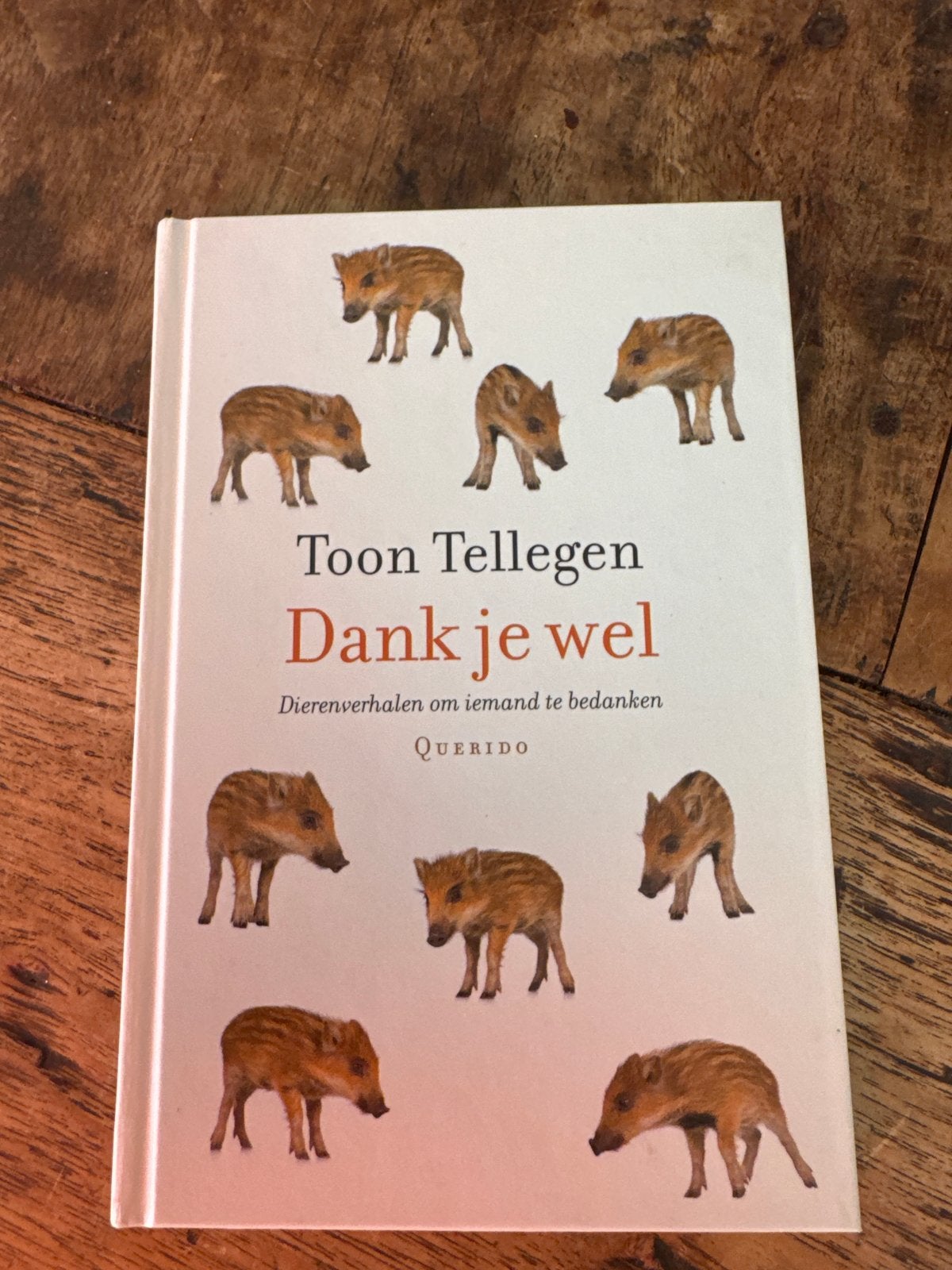 Toon Tellegen - Dank je wel - Dierenverhalen, Ophalen of Verzenden, Zo goed als nieuw, Nederland