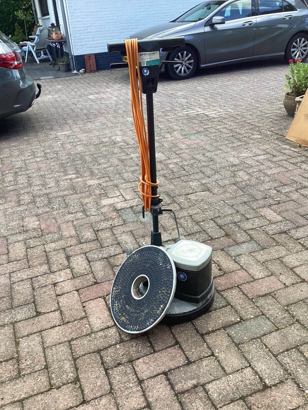 Nilfisk 4210 Vloerreiniger - Professionele Schrob-/Zuigmachi, Witgoed en Apparatuur, Stofzuigers, Gebruikt, Vloerreiniger, Overige merken
