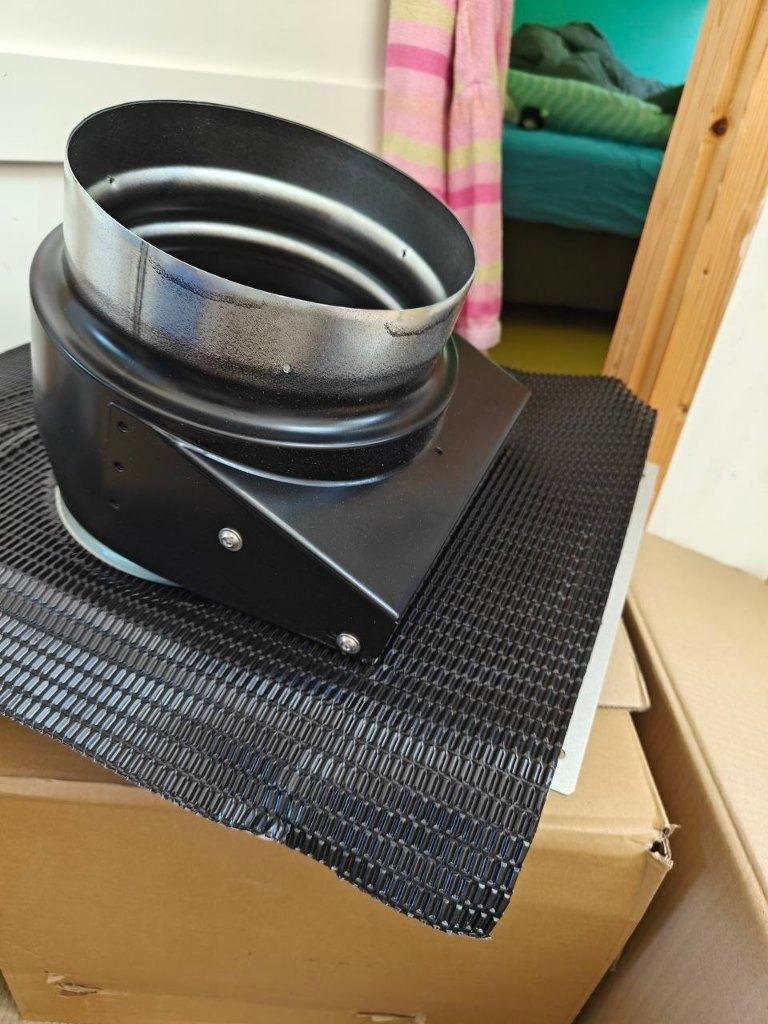 Zehnder 160 mm geïsoleerde dakdoorvoer voor ventilatie., Ophalen of Verzenden, Nieuw, Ventilator en Afzuiger