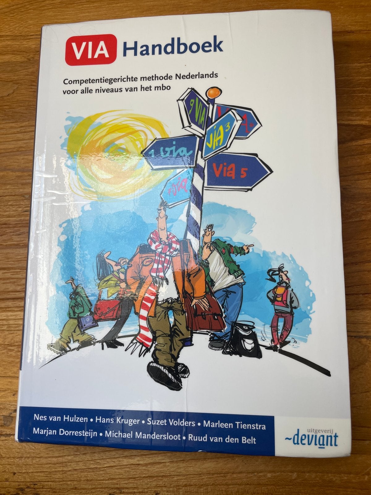 VIA Handboek Nederlands MBO - Competentiegericht, Ophalen of Verzenden, Alpha, Zo goed als nieuw, MBO