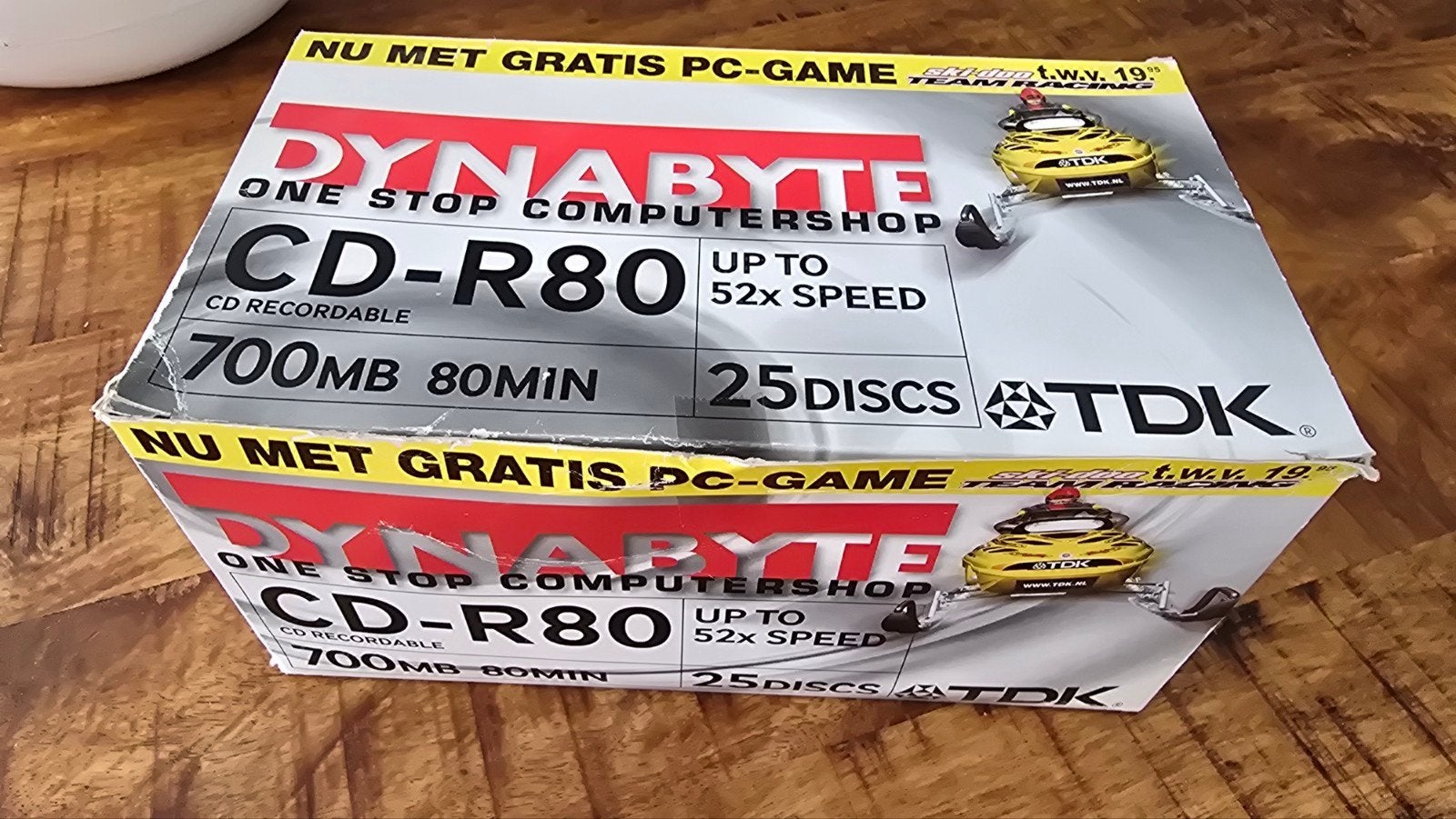 TDK CD-R80 CD-R schijven 700MB 80MIN 52x speed (25 stuks), Ophalen of Verzenden, Nieuw, Cd, TDK
