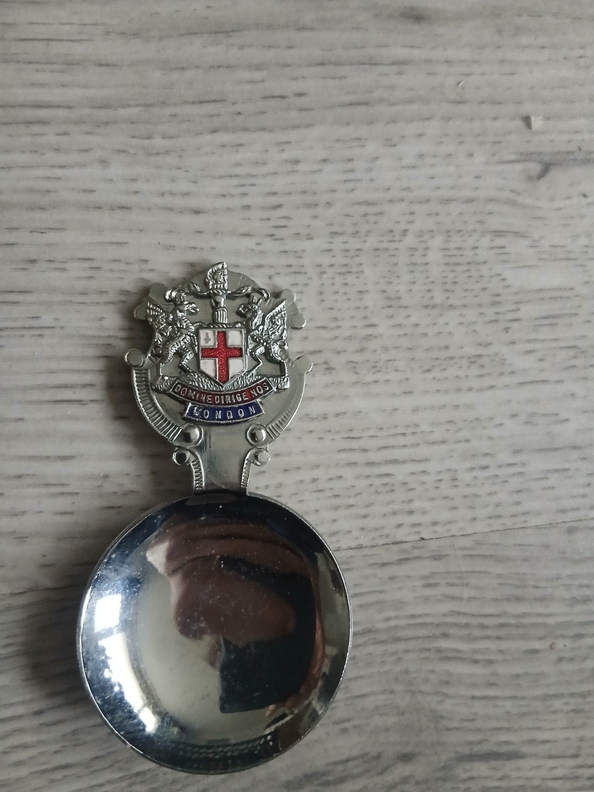 Vintage London Souvenir Lepel - Chroom Plaat, Ophalen of Verzenden
