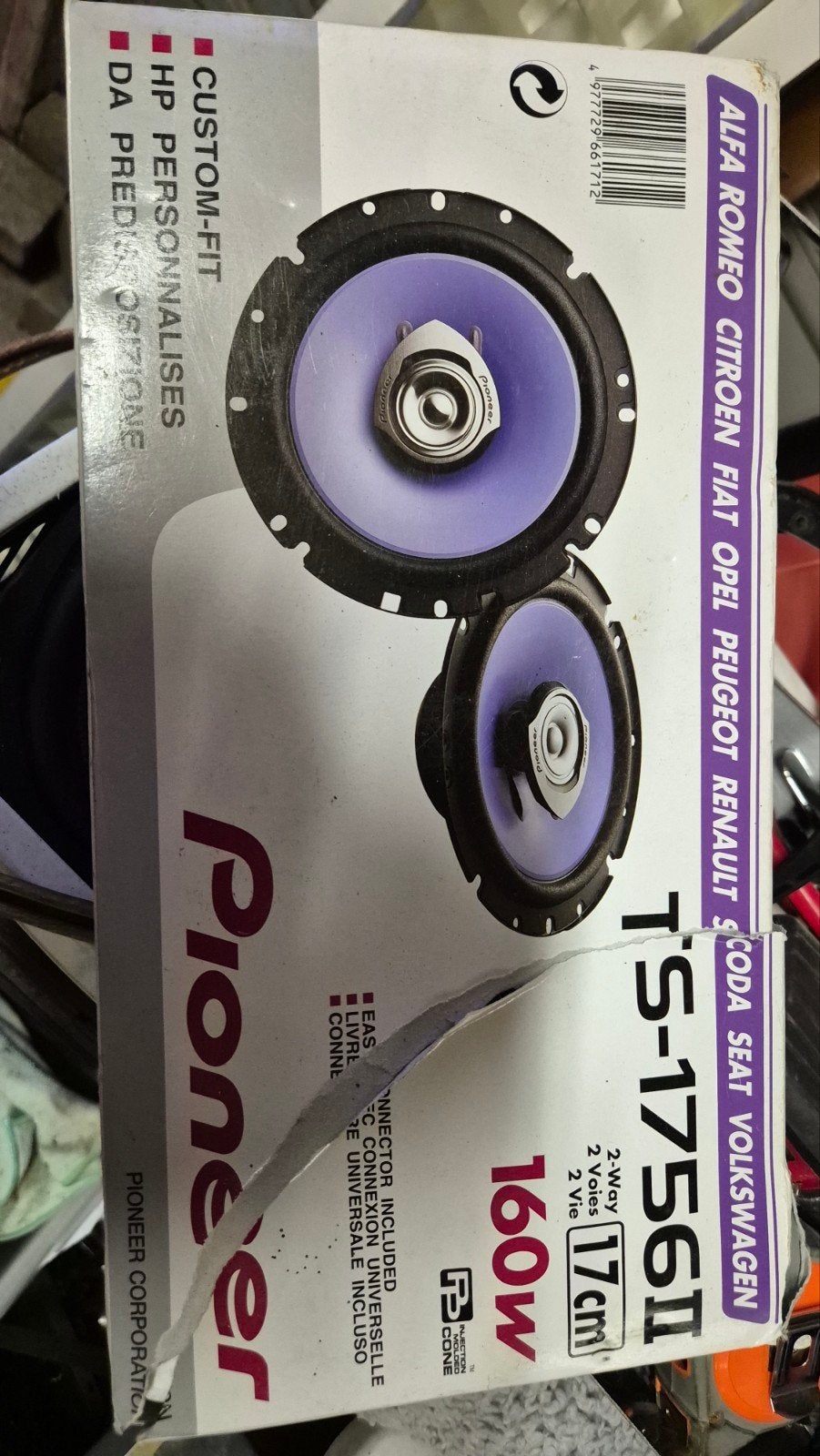 Pioneer TS-1756II 17cm 2-weg autospeakers 160W nieuw, Ophalen of Verzenden, Nieuw