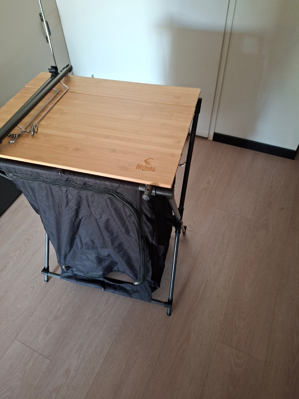 Froyak Camping Kast met Bamboe Blad - Opvouwbaar, Ophalen of Verzenden