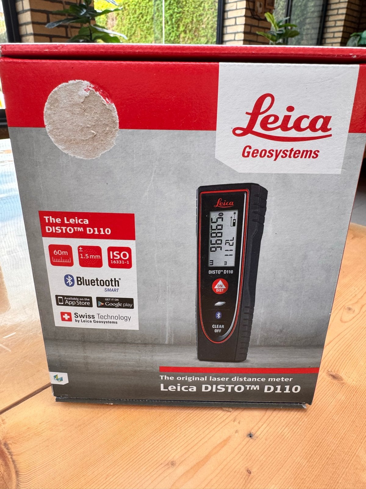 Nieuwe Leica DISTO D110 Laser Afstandsmeter - Bluetooth, Ophalen of Verzenden, Nieuw, Afstand