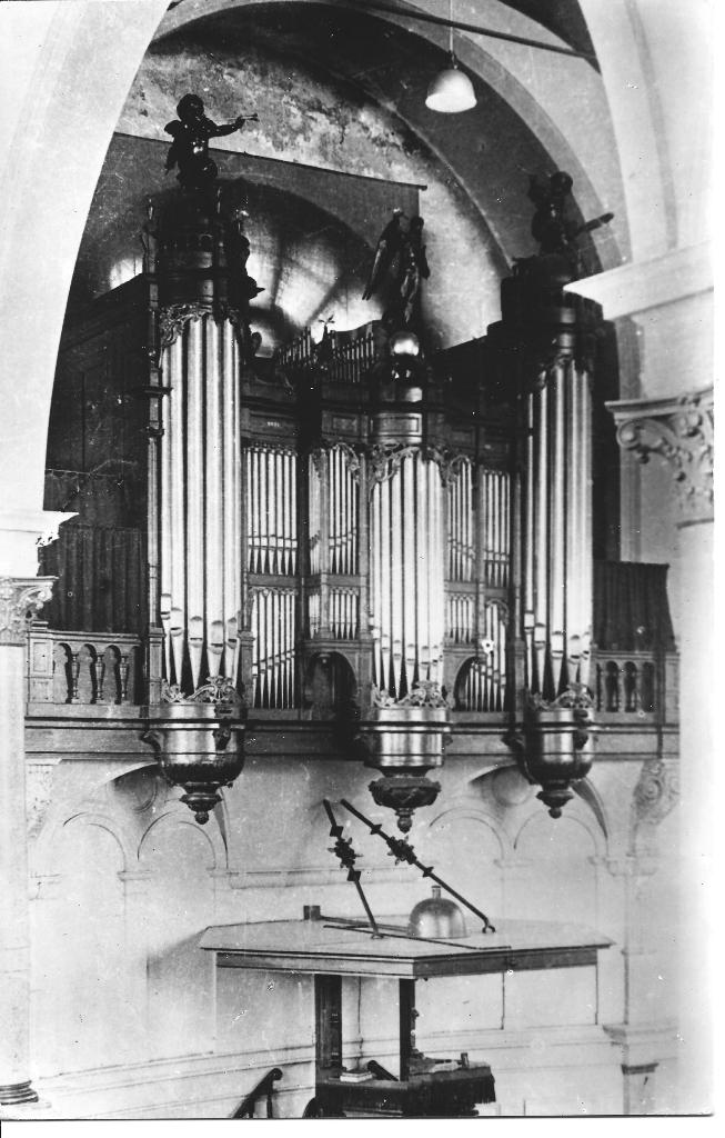Rotterdam Geref Nieuwe Westerkerk orgel, Ophalen of Verzenden, 1920 tot 1940, Ongelopen, Zuid-Holland