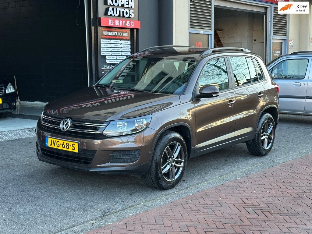 Volkswagen Tiguan 1.4 TSI Sport&Style Clima Stoelverwarming, Auto's, Voorwielaandrijving, Euro 5, Gebruikt, 4 cilinders
